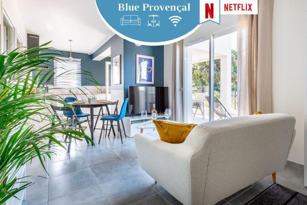 ☆ Blue Provencal Appartement ☆ Morieres-les-Avignon 외부 사진